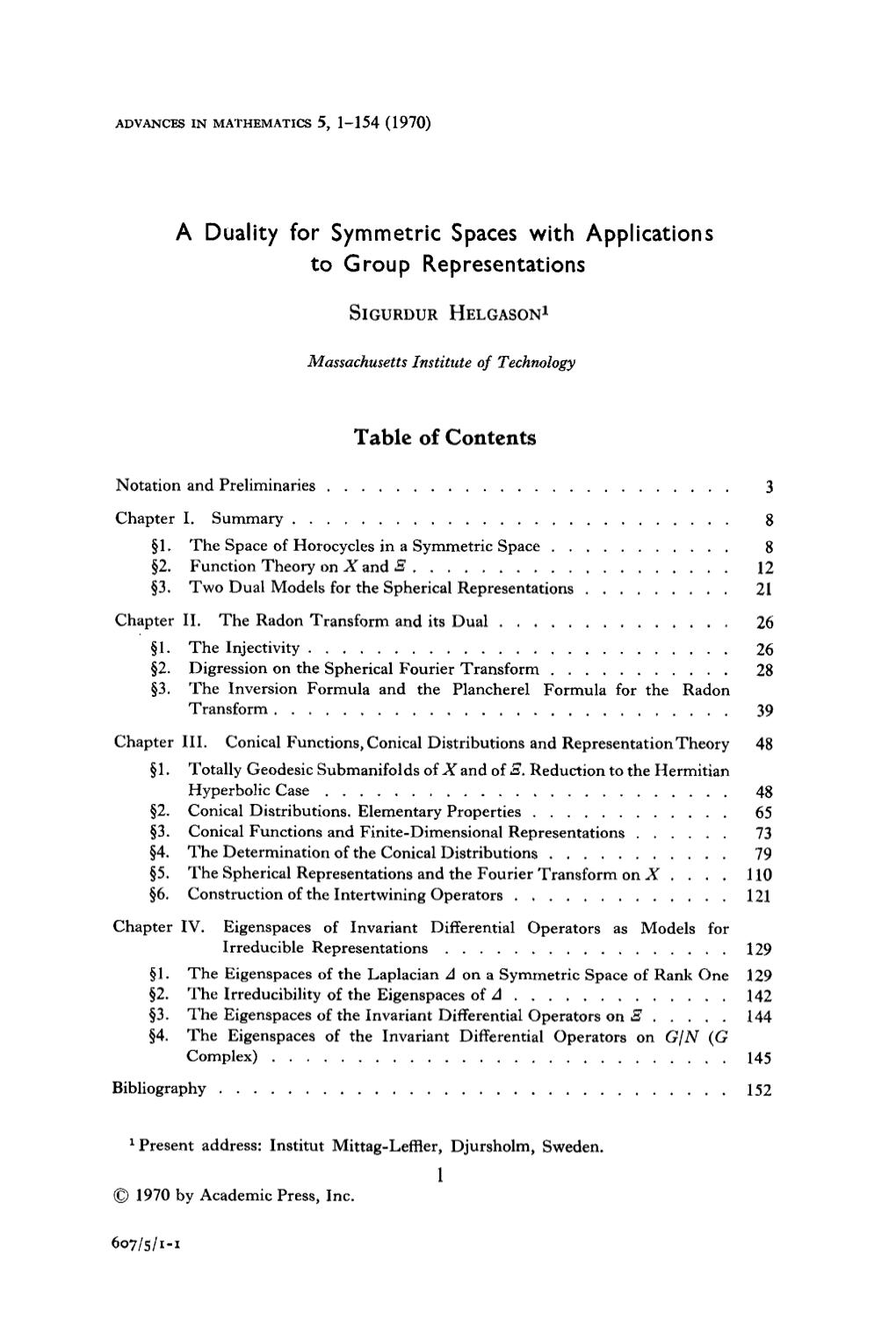 A Duality for Symmetric Spaces with Applications to Group Representations