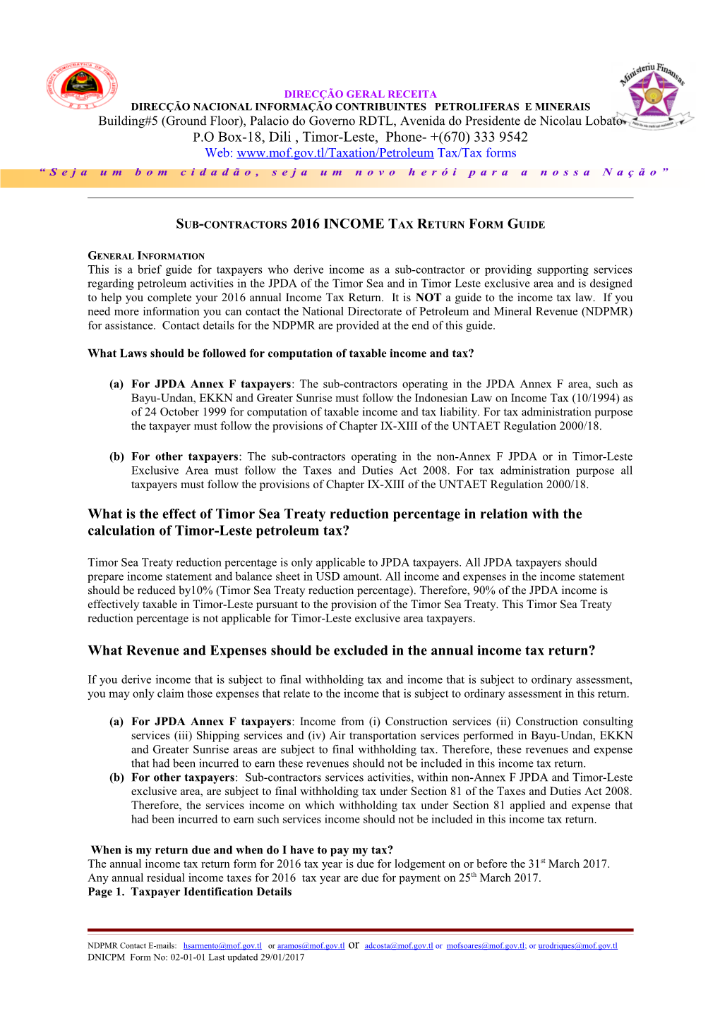 2000 Income Tax Return Form Guide