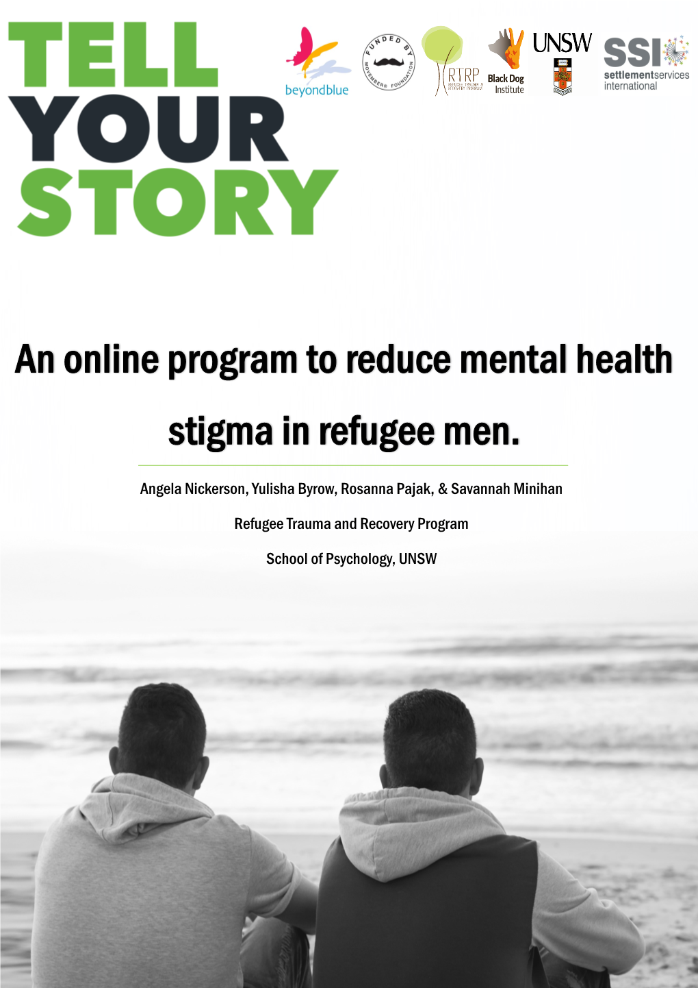 An Online Program to Reduce Mental Health Stigma in Refugee Men