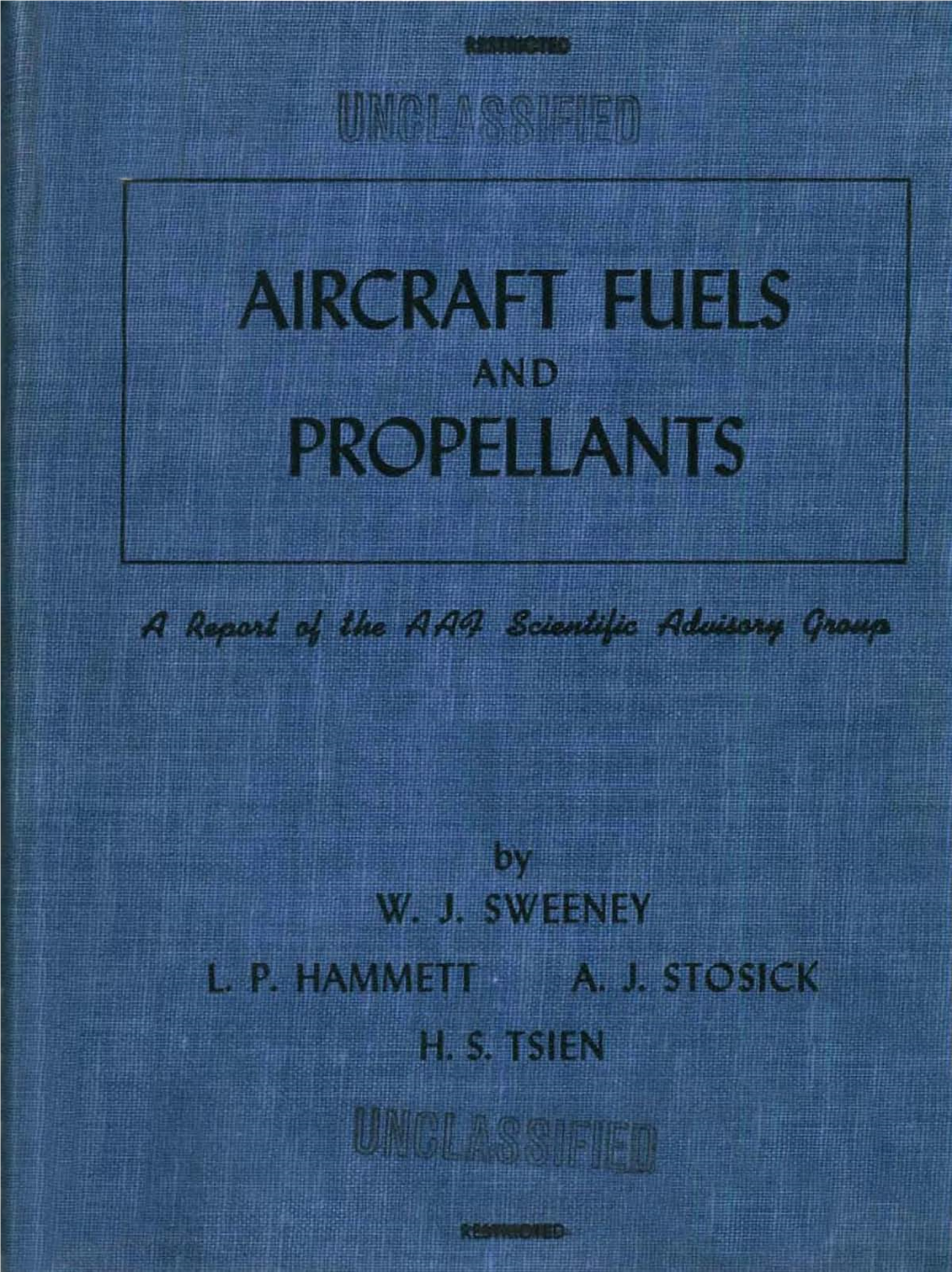 Aircraft Fuels and Propellants