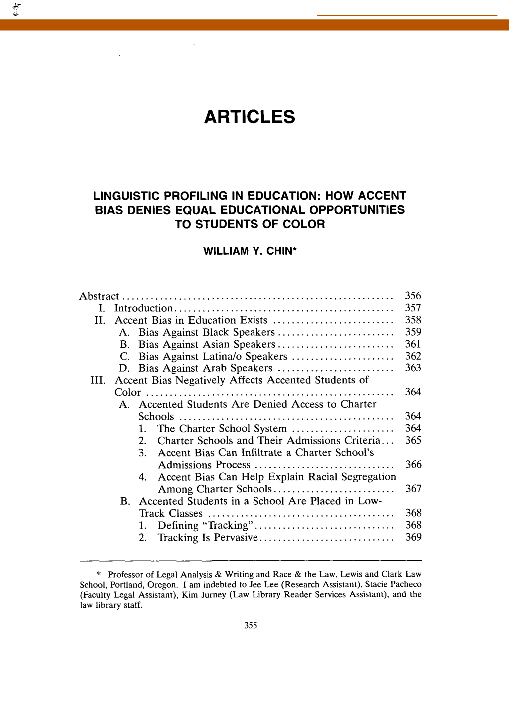 Linguistic Profiling in Education: How Accent Bias Denies Equal Educational Opportunities to Students of Color