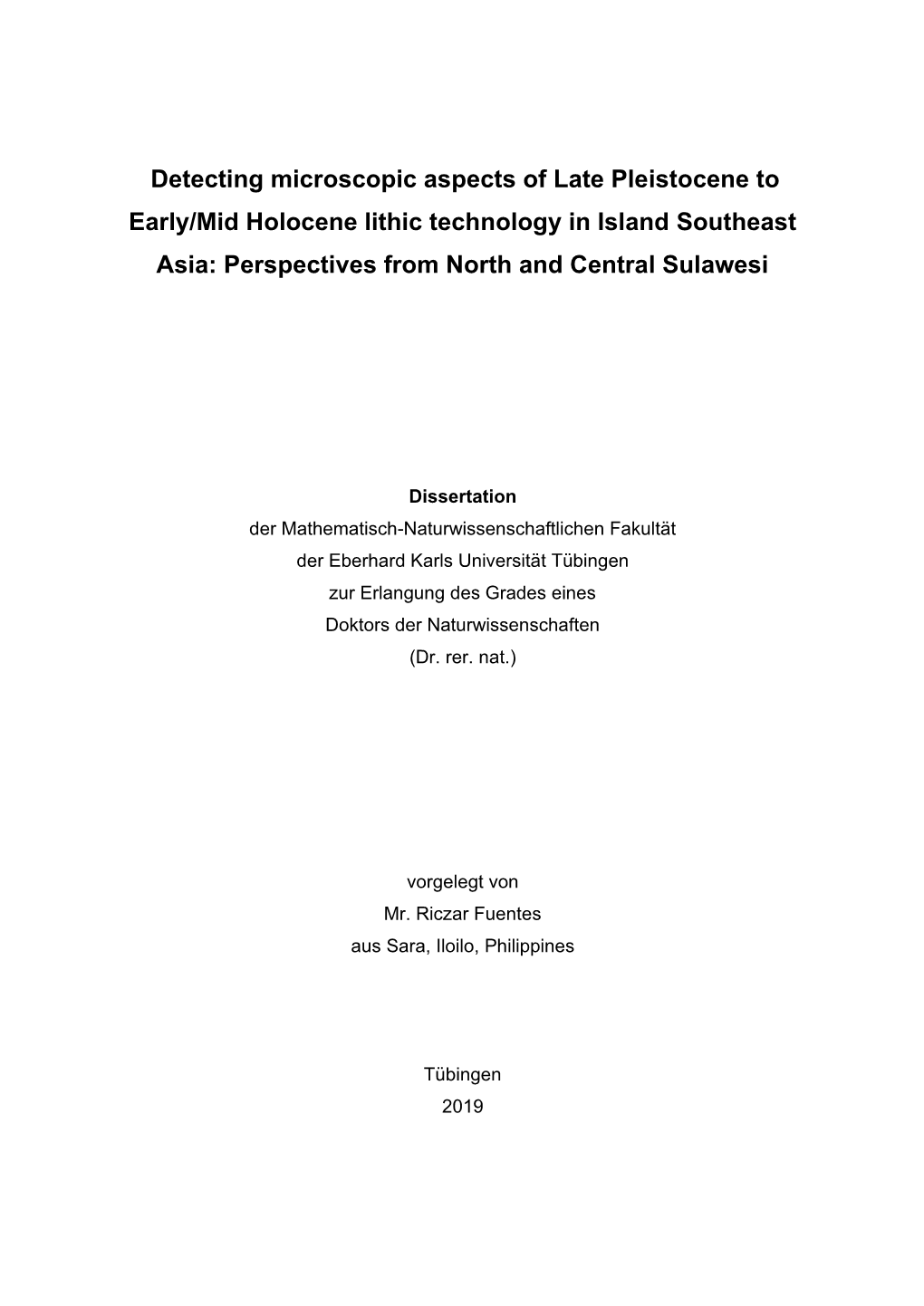 Titel Der Dissertation