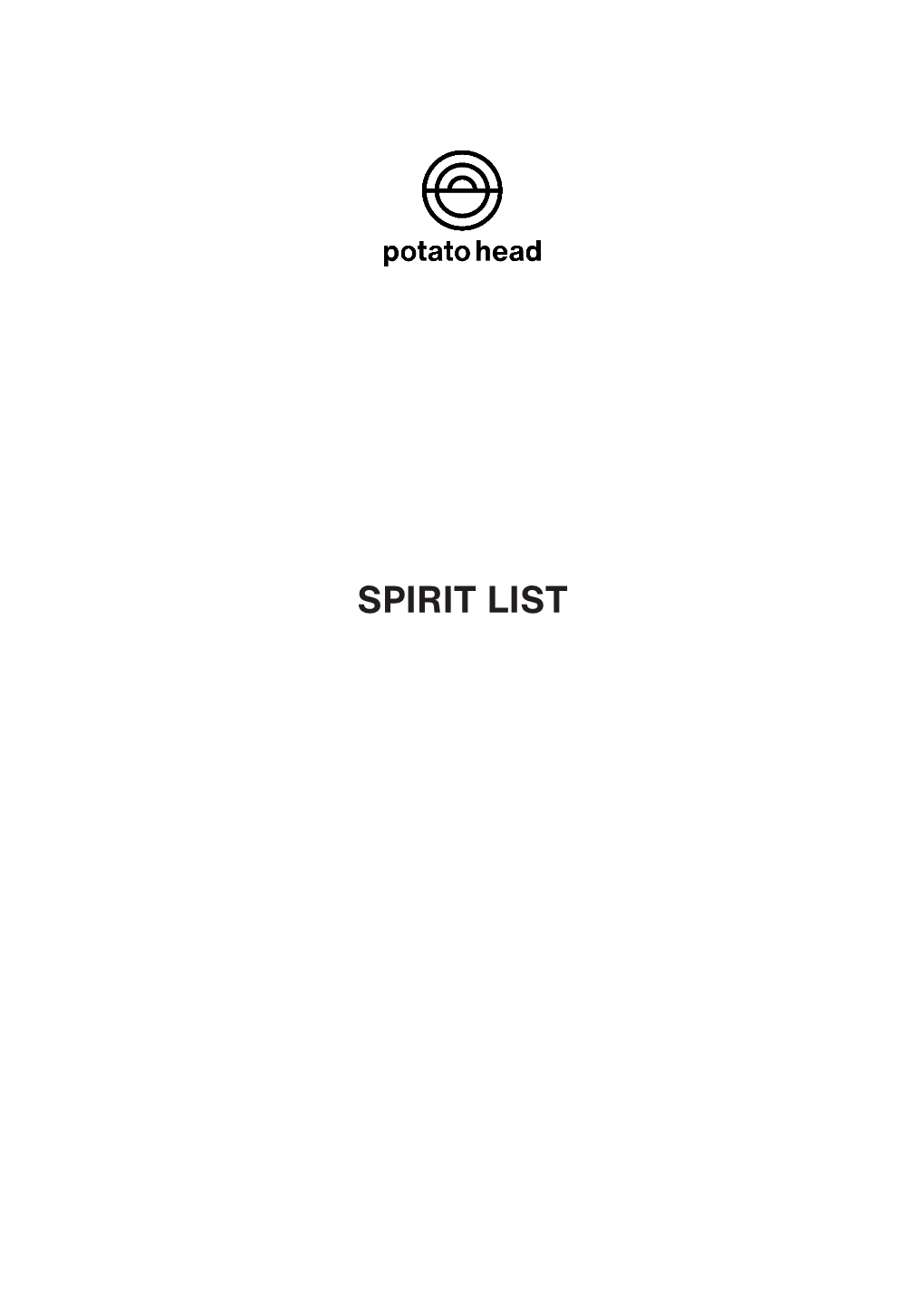 Spirit List Spirits