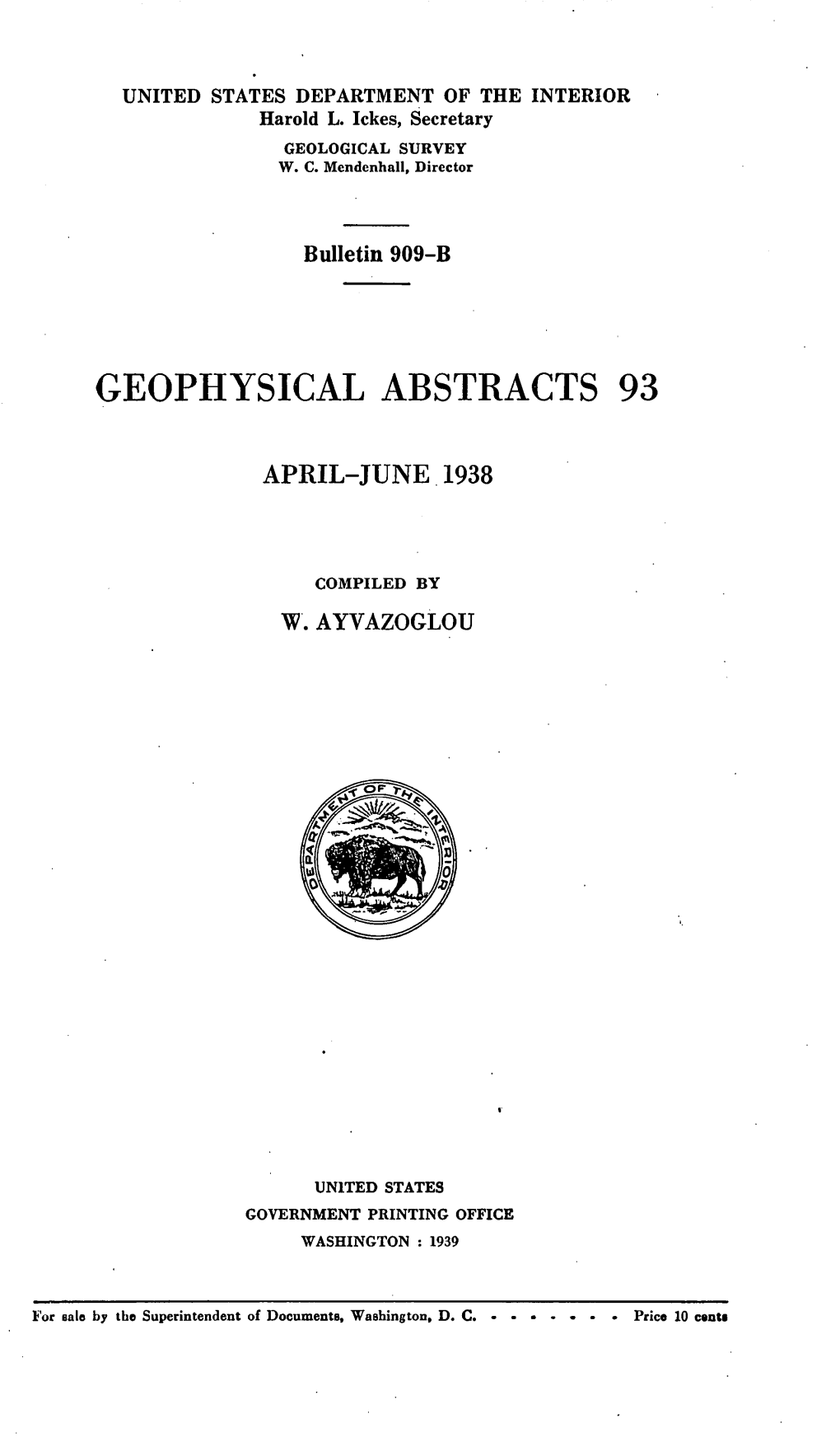 Geophysical Abstracts 93