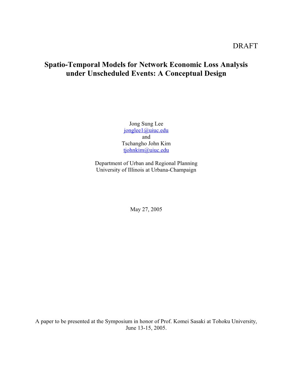 Review of Spatio-Temporal Data Models