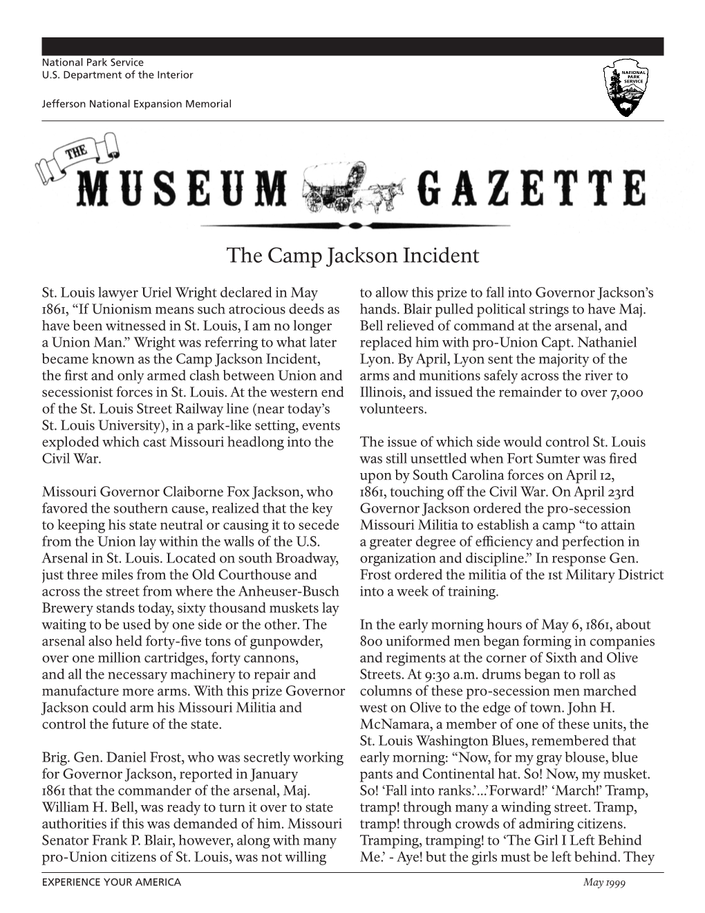 The Camp Jackson Incident