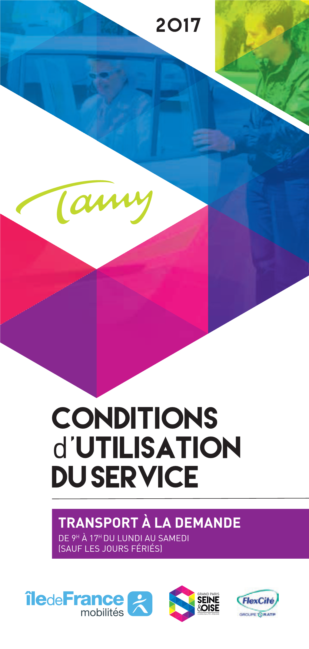 Conditions D'utilisation Du Service TAMY