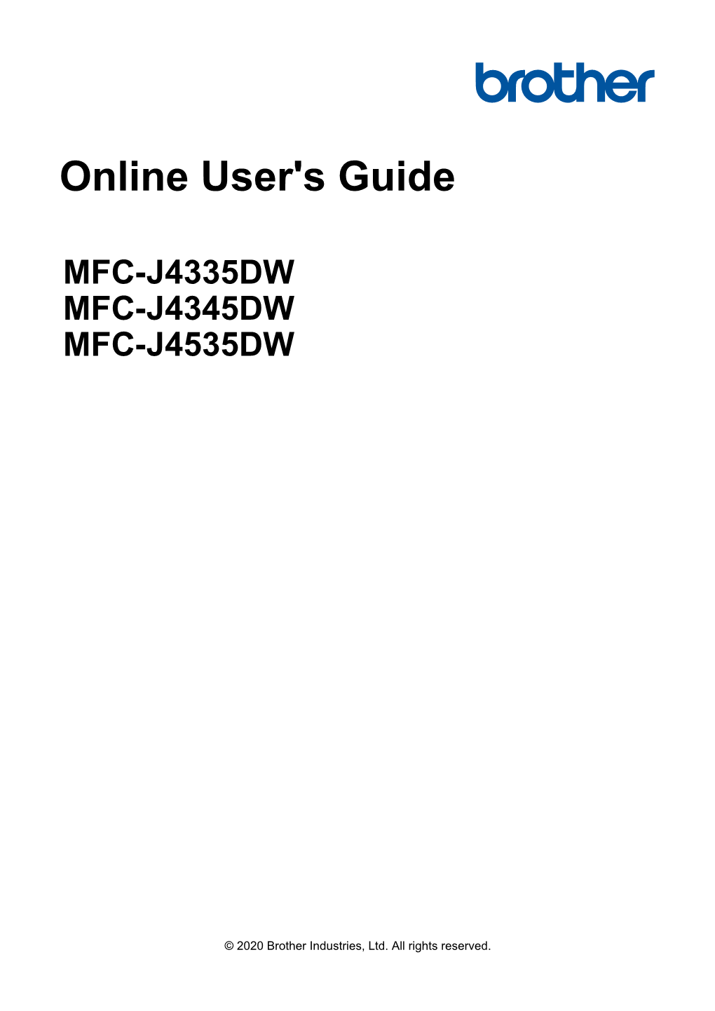 Online User's Guide