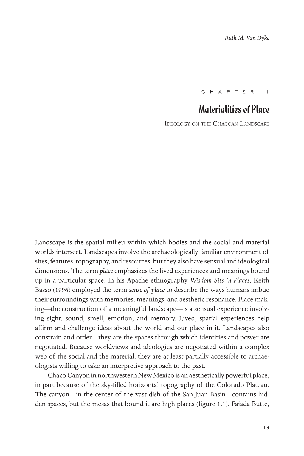 Van Dyke 2011 Ideology on the Chacoan Landscape.Pdf