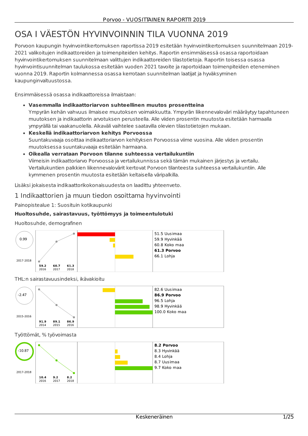 Vuosittainen Raportti 2019