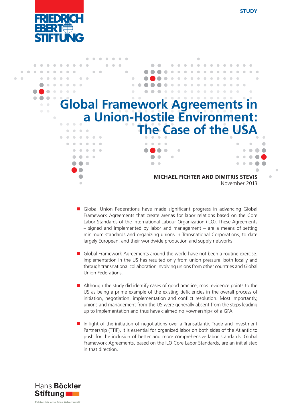 Global Framework Agreements in a Union-Hostile Environment : The