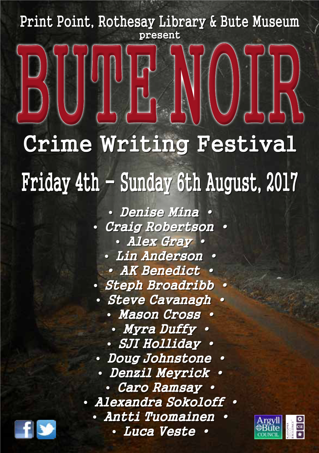 Bute Noir 2017 Programme