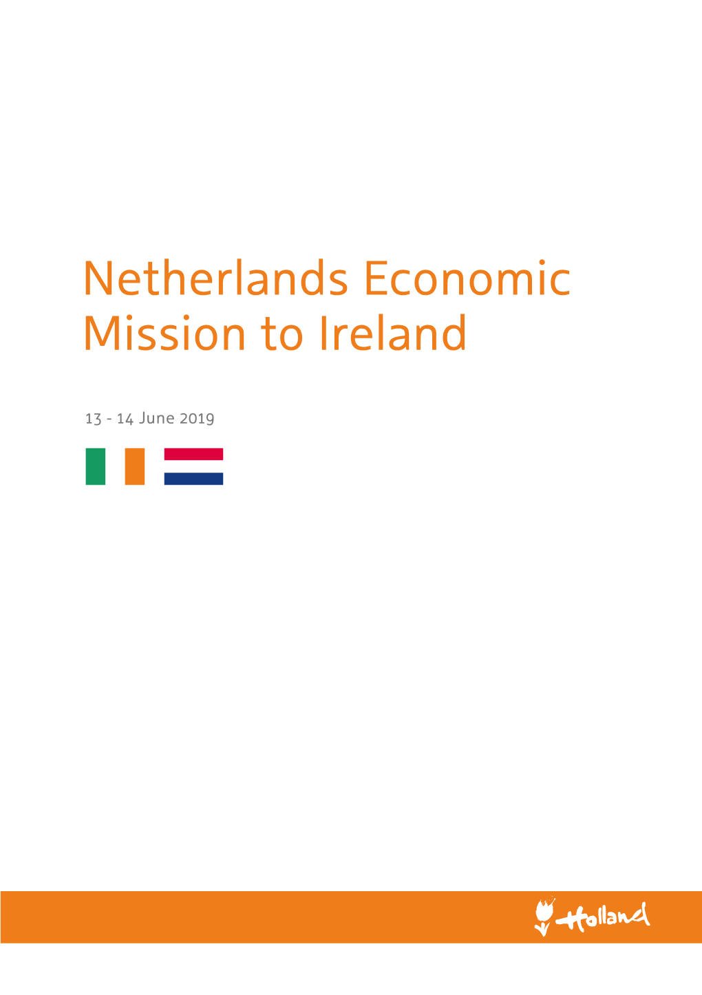 Netherlands Economic Mission to Ireland