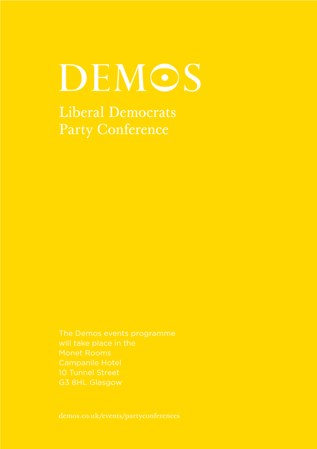 Liberal Democrats Party Conference