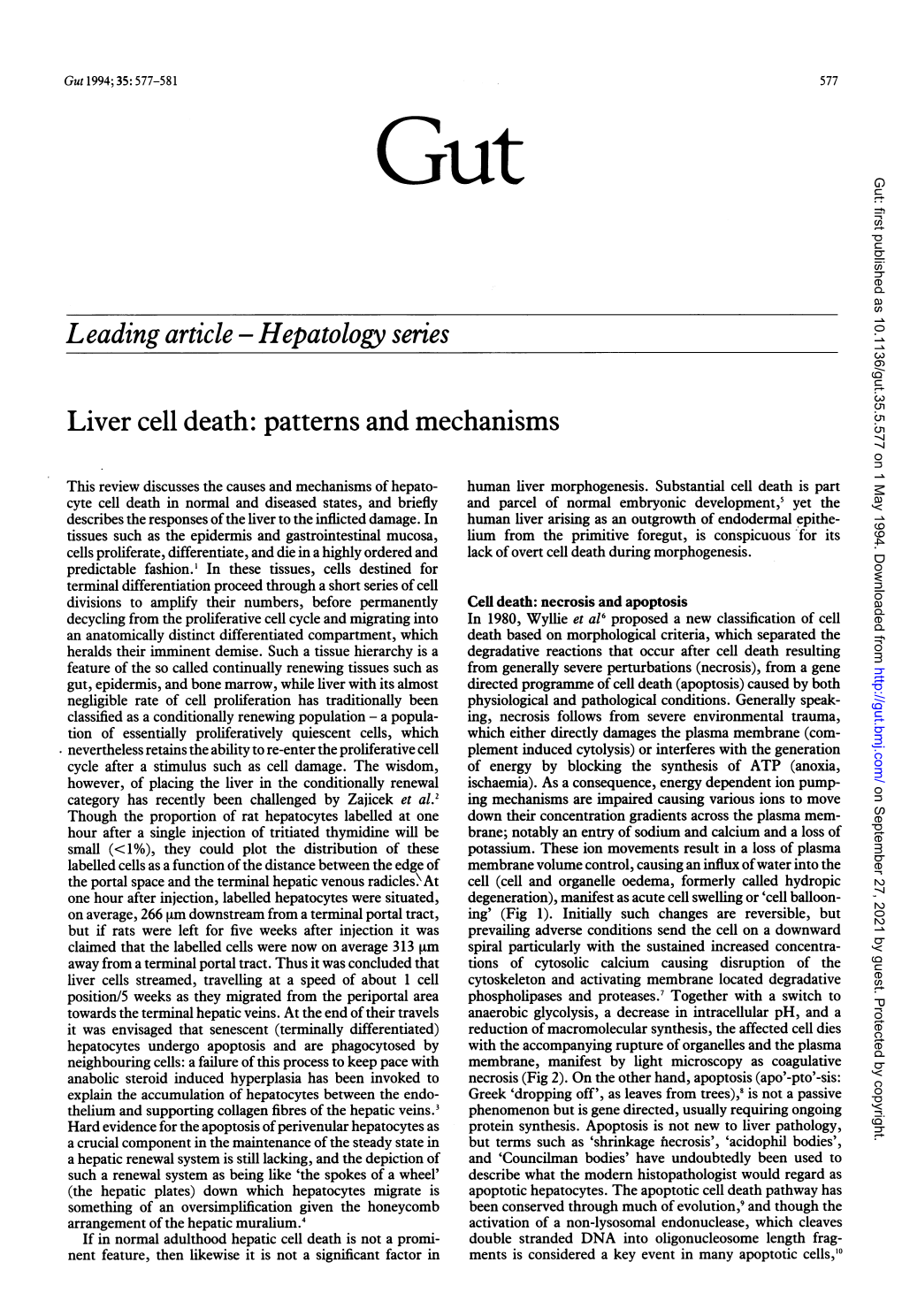 Leading Article - Hepatology Series