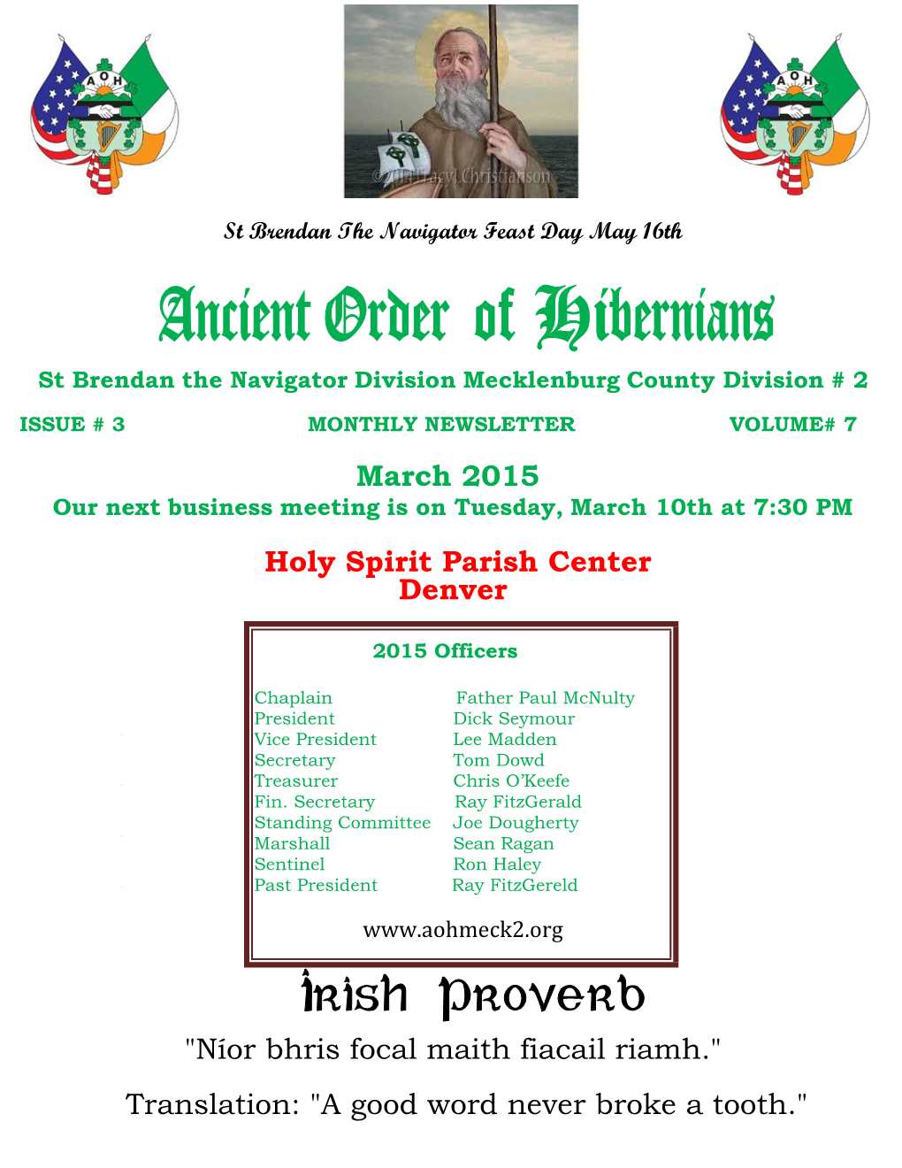 Ancient Order of Hibernians