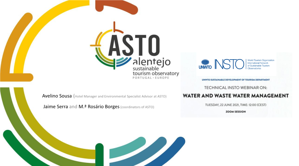 Avelino Sousa (Hotel Manager and Environmental Specialist Advisor at ASTO)