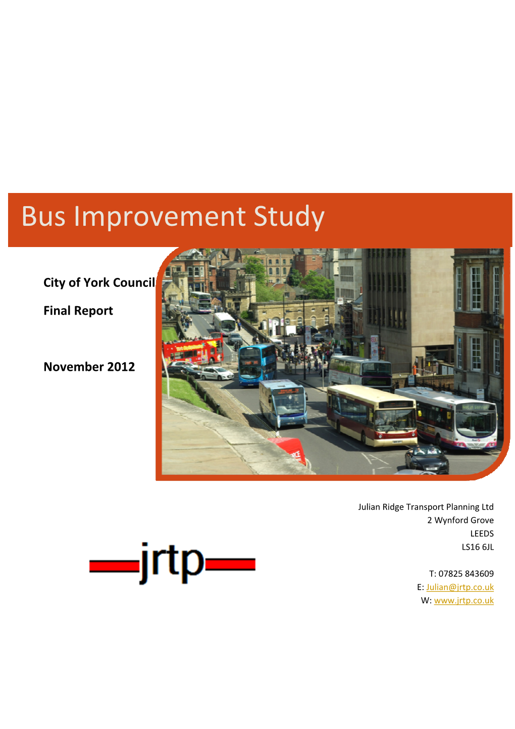 Bus Improvement Study