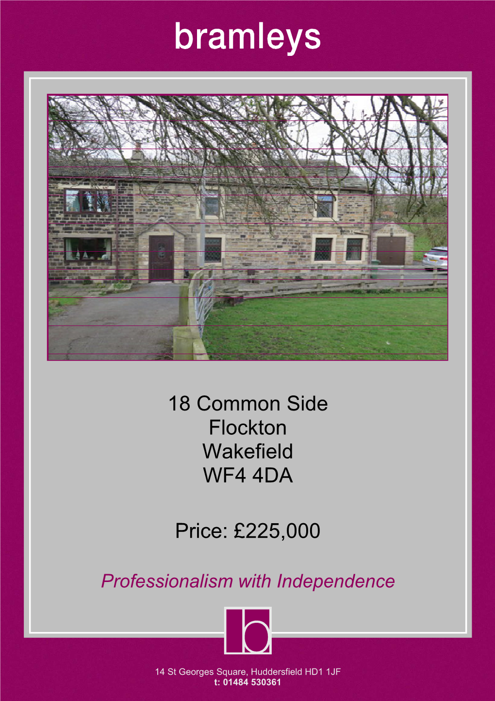 18 Common Side Flockton Wakefield WF4 4DA Price