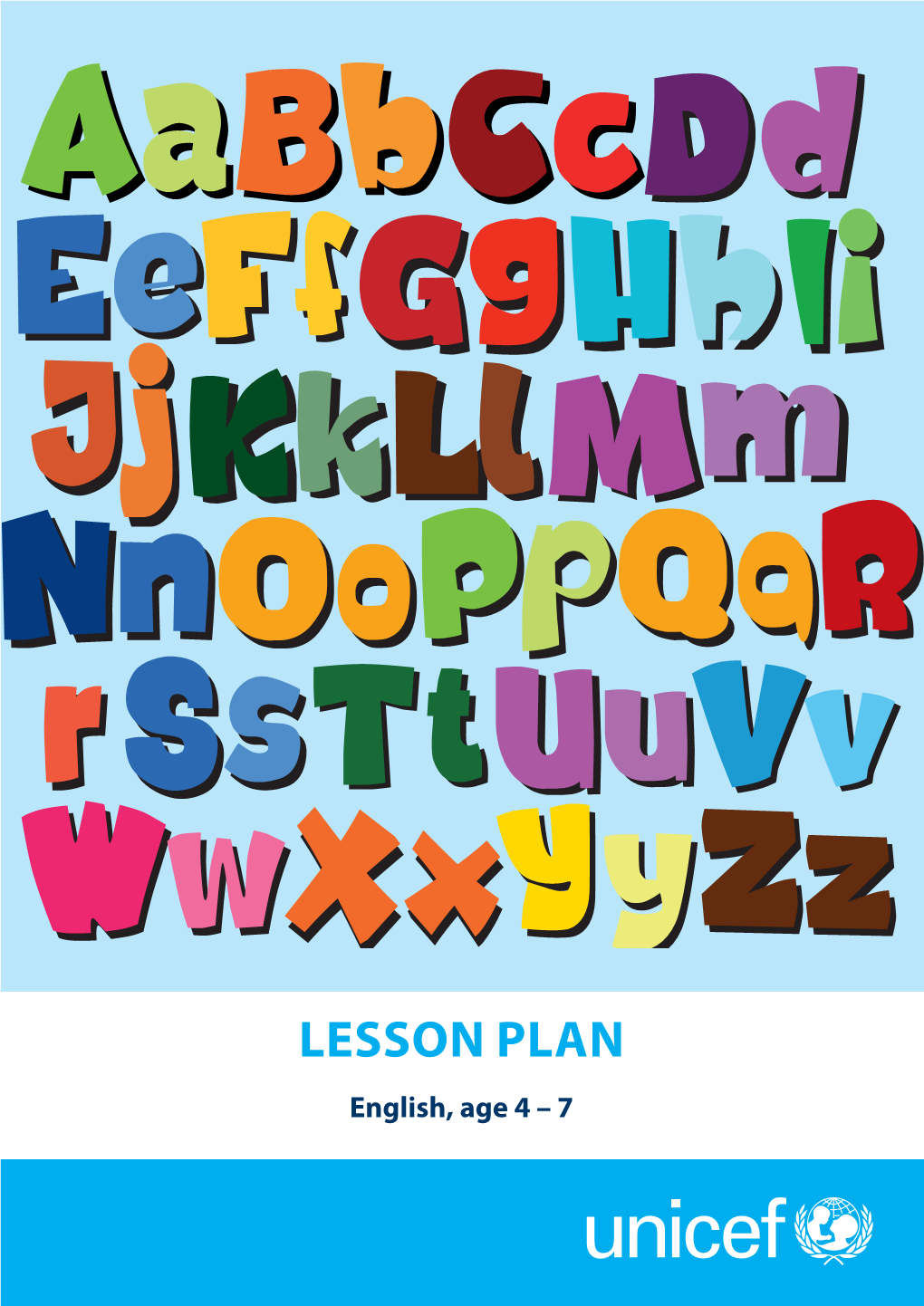 Lesson Plan English, Age 4 – 7