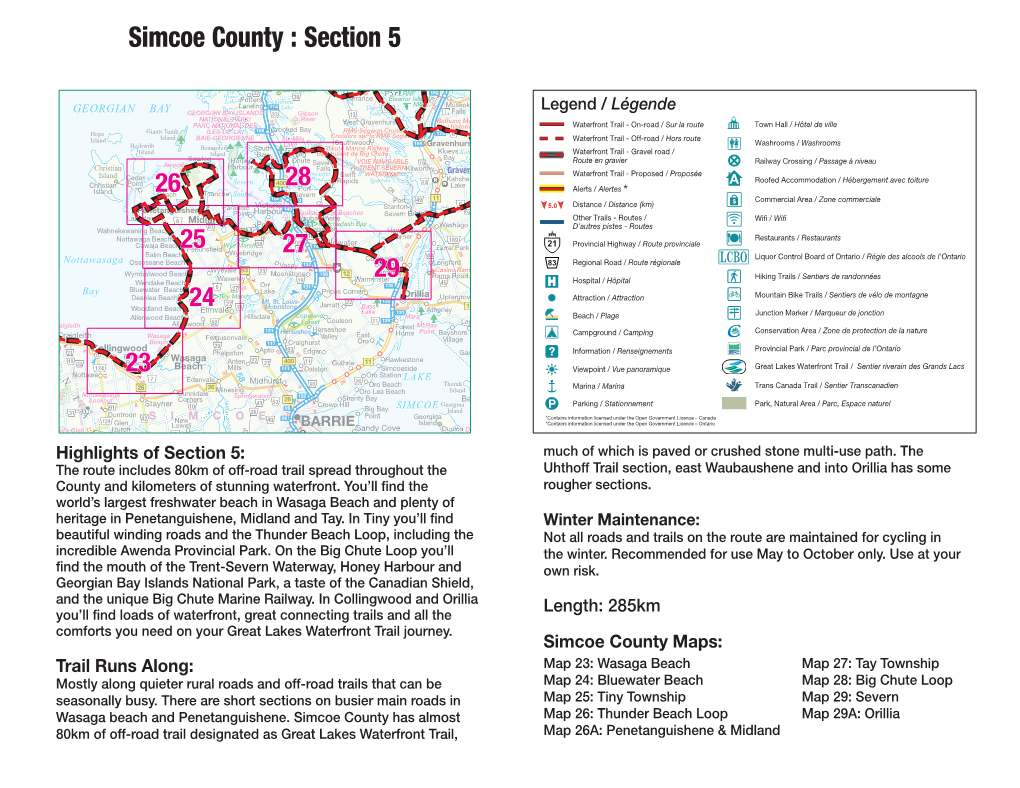 Collingwood to Sudbury Web Maps.Indd