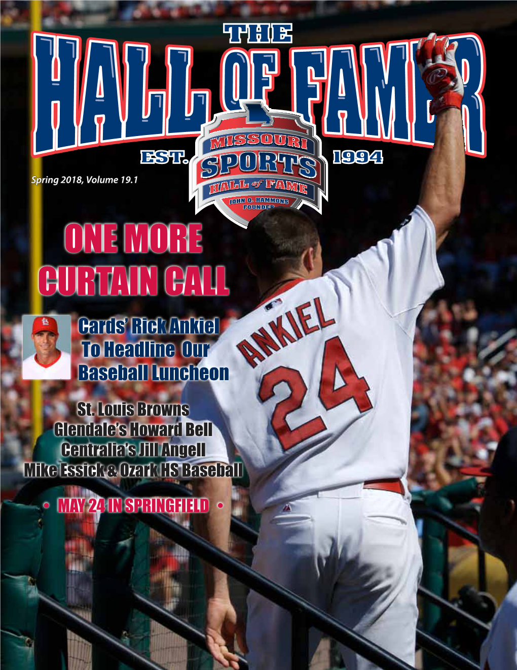 One More Curtain Call Cards’ Rick Ankiel to Headline Our Baseball Luncheon