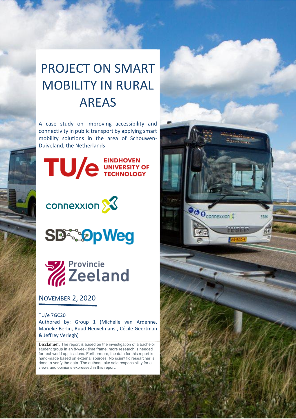 Project on Smart Mobility in Rural Areas