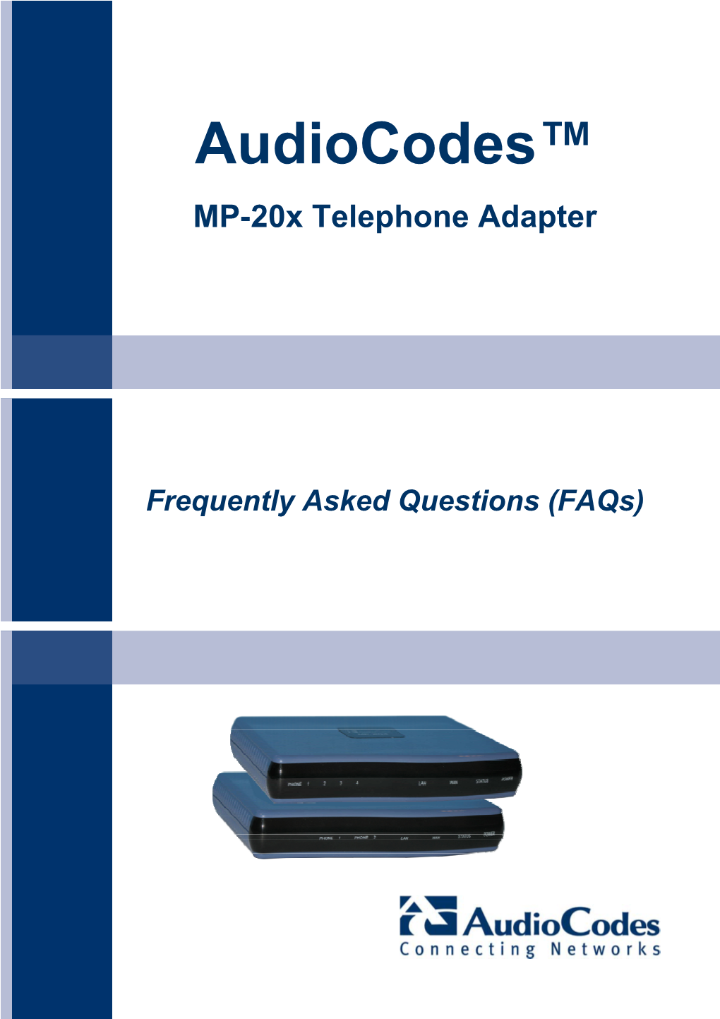 MP-20X Telephone Adapter