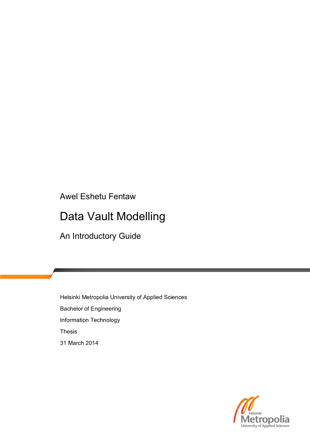 Data Vault Modelling