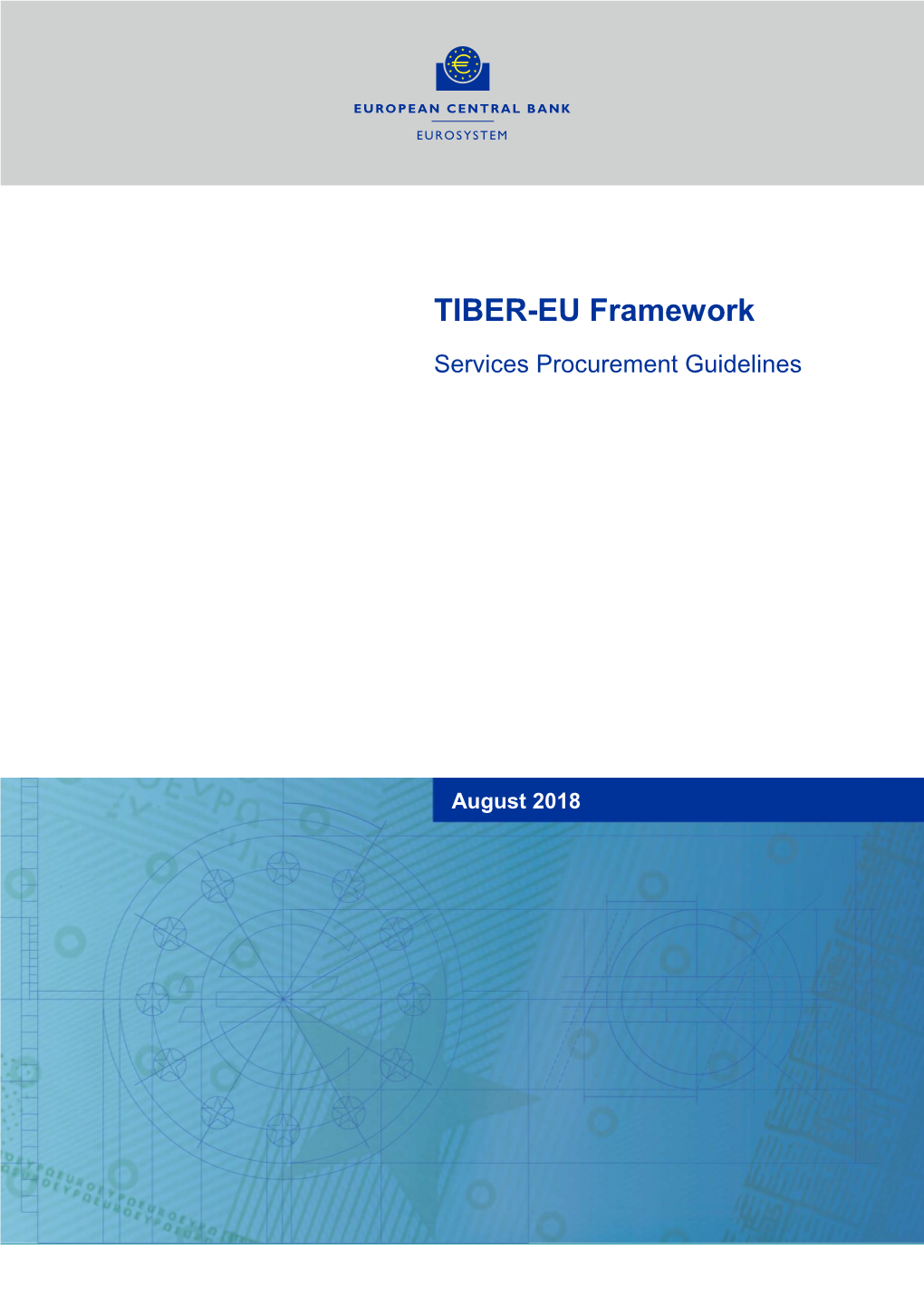 TIBER-EU Services Procurement Guidelines