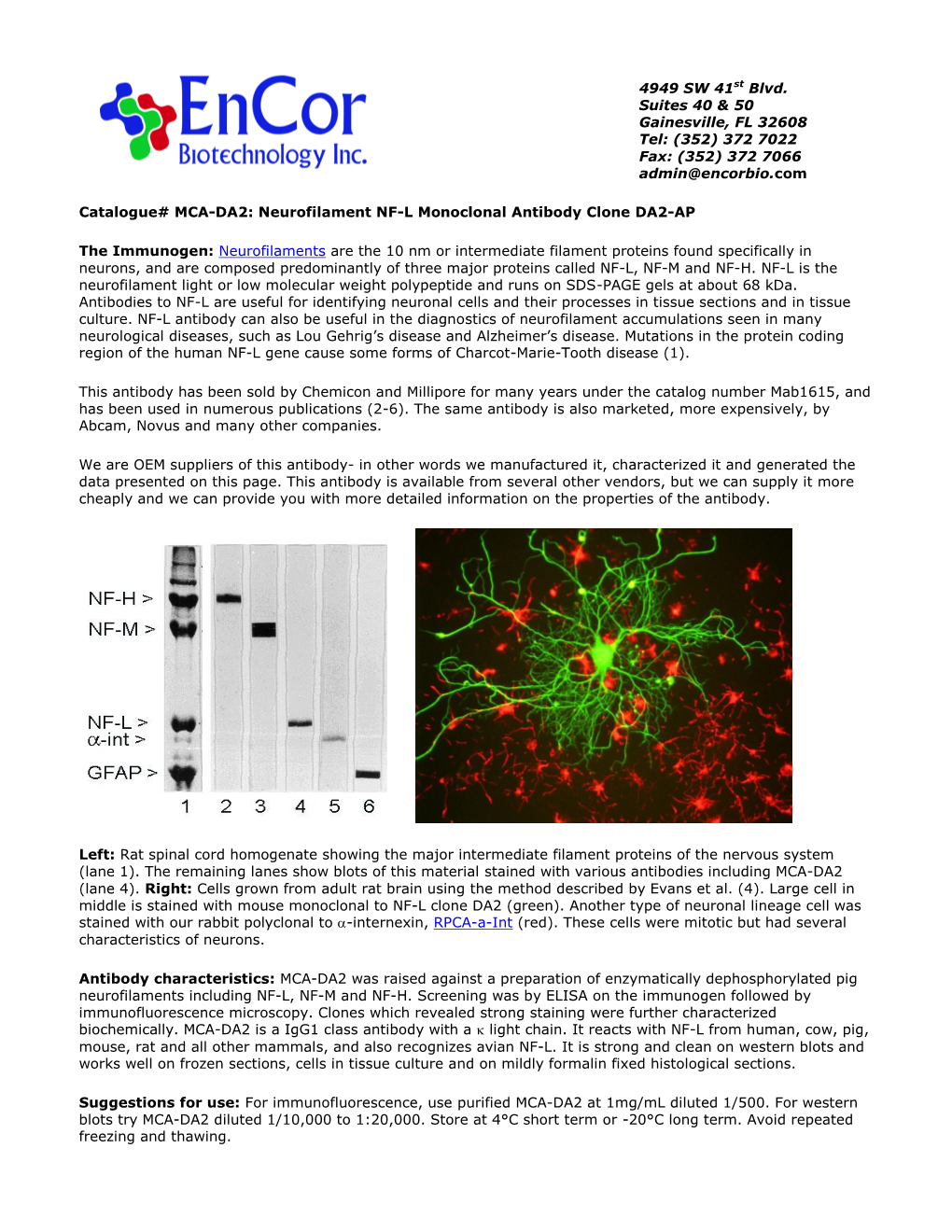 Encor Biotechnology Inc