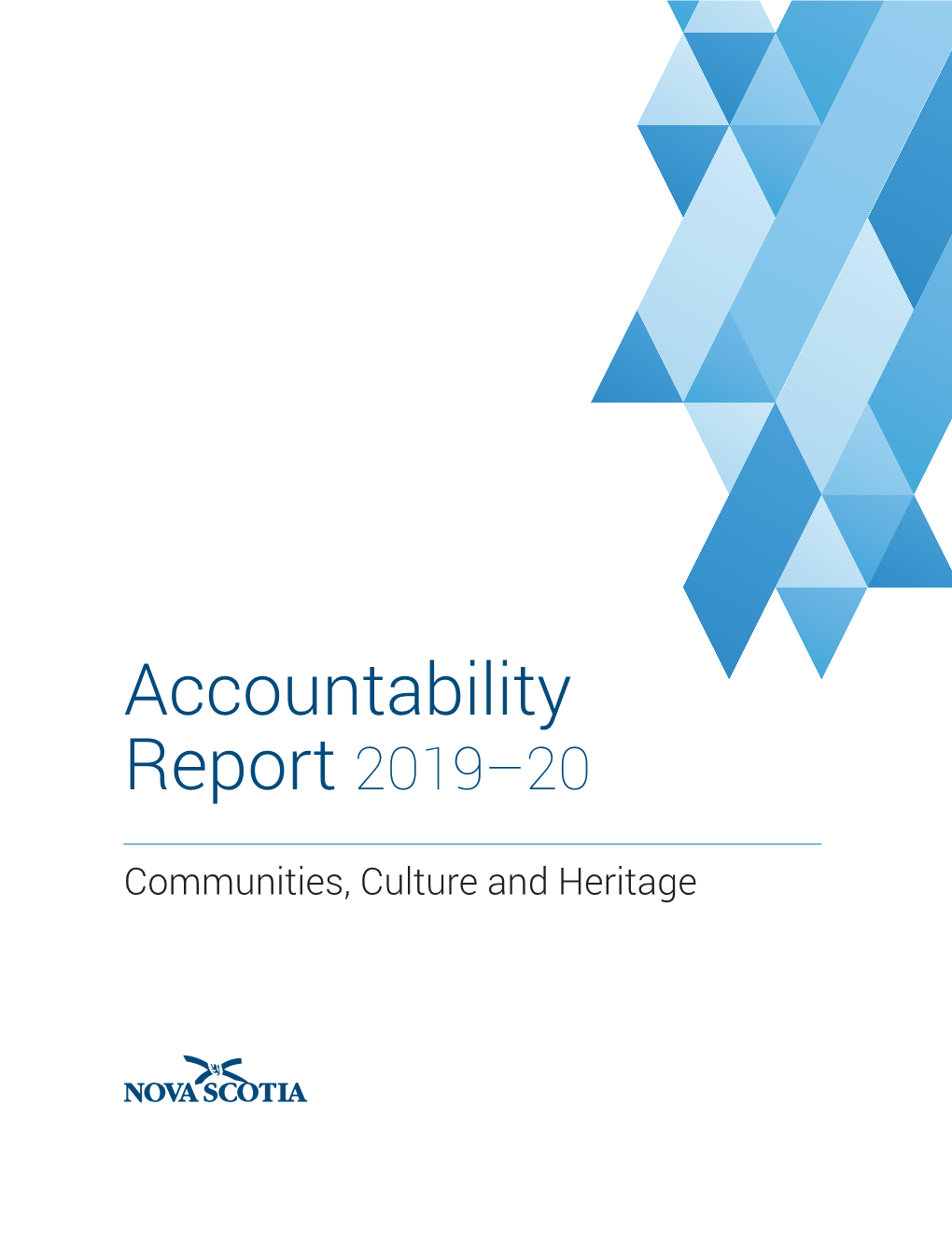 Accountability Report 2019–20