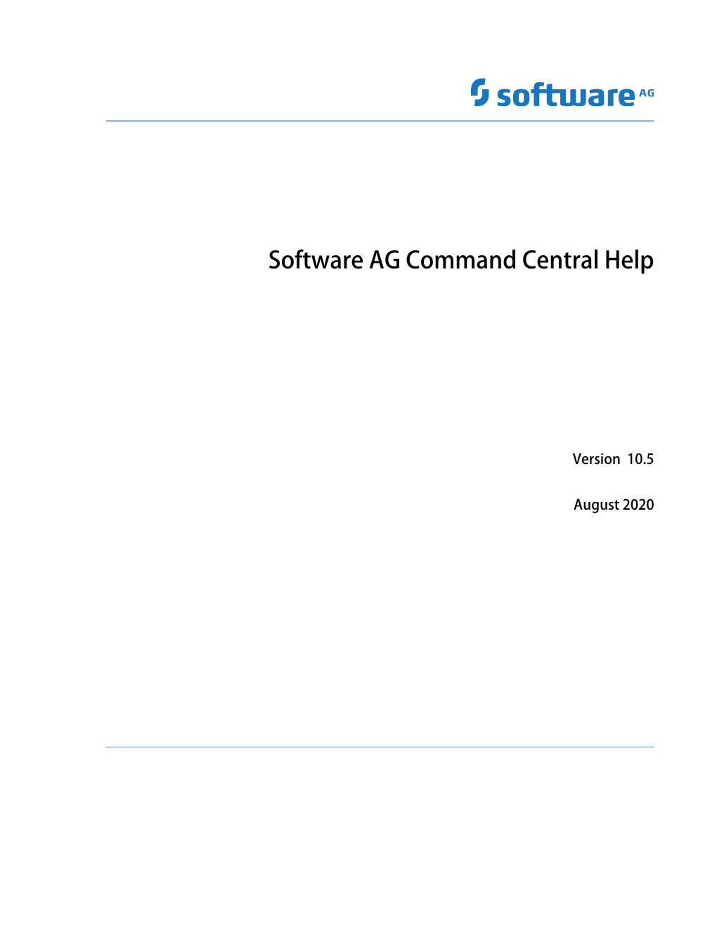 Software AG Command Central Help