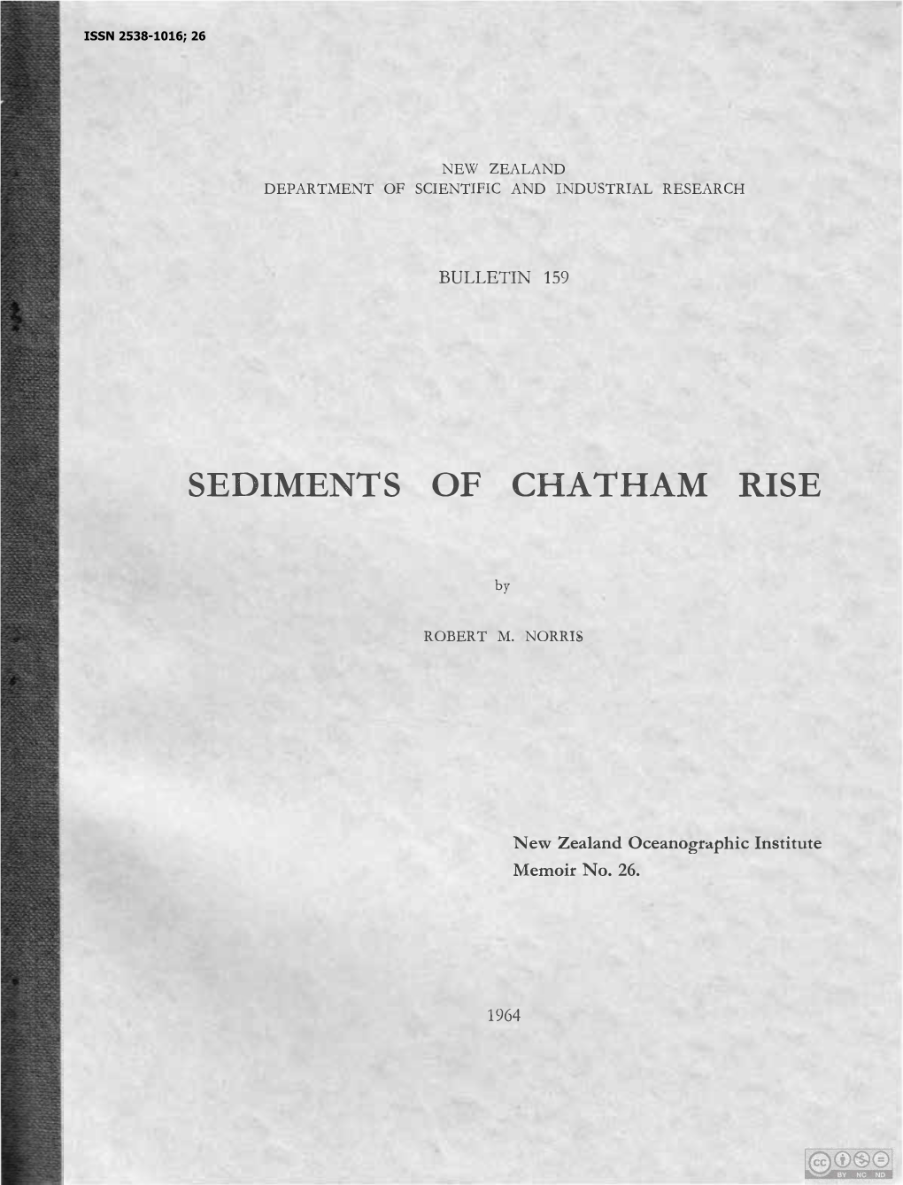 Sediments of Chatham Rise