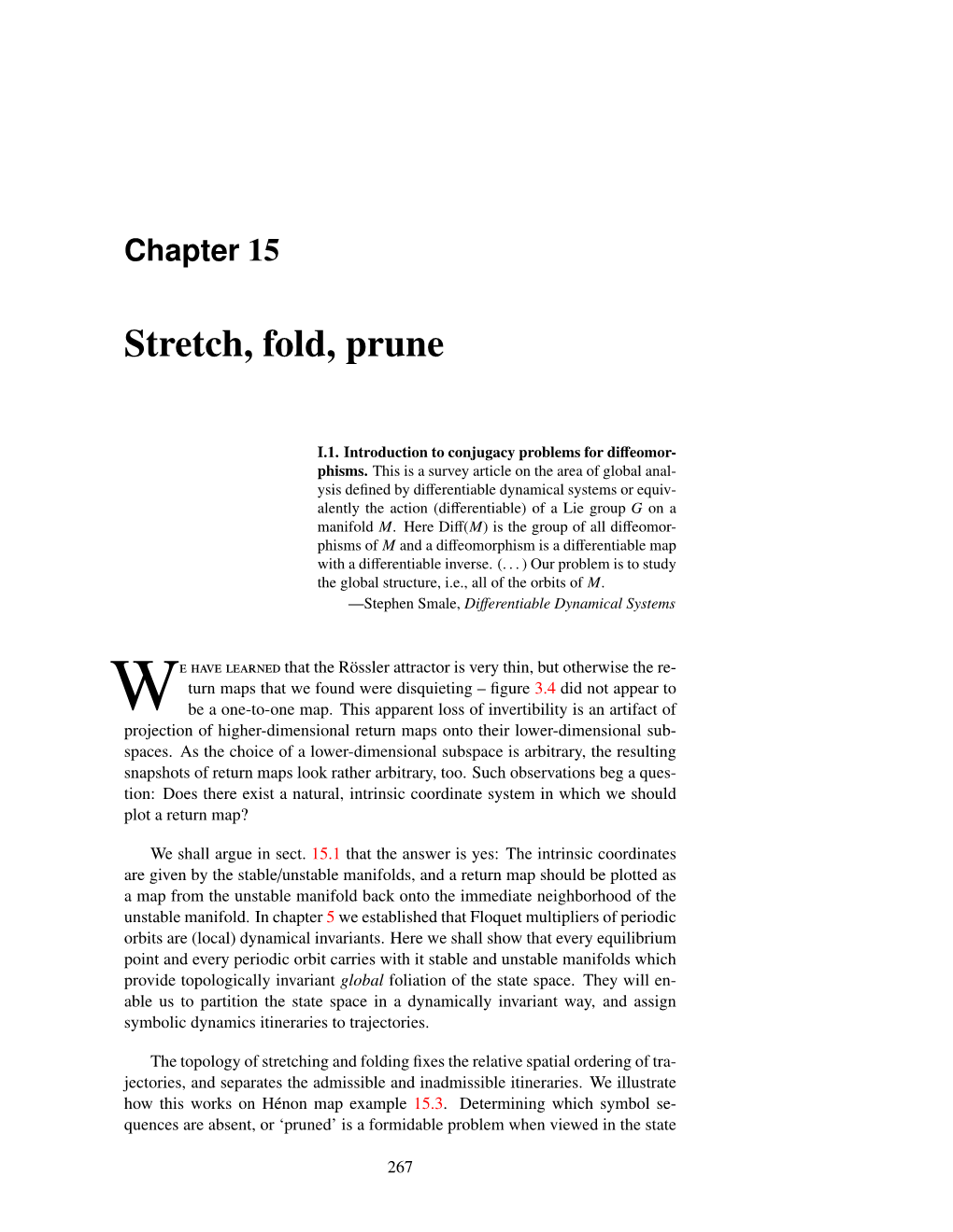 Chapter 15 Stretch, Fold, Prune