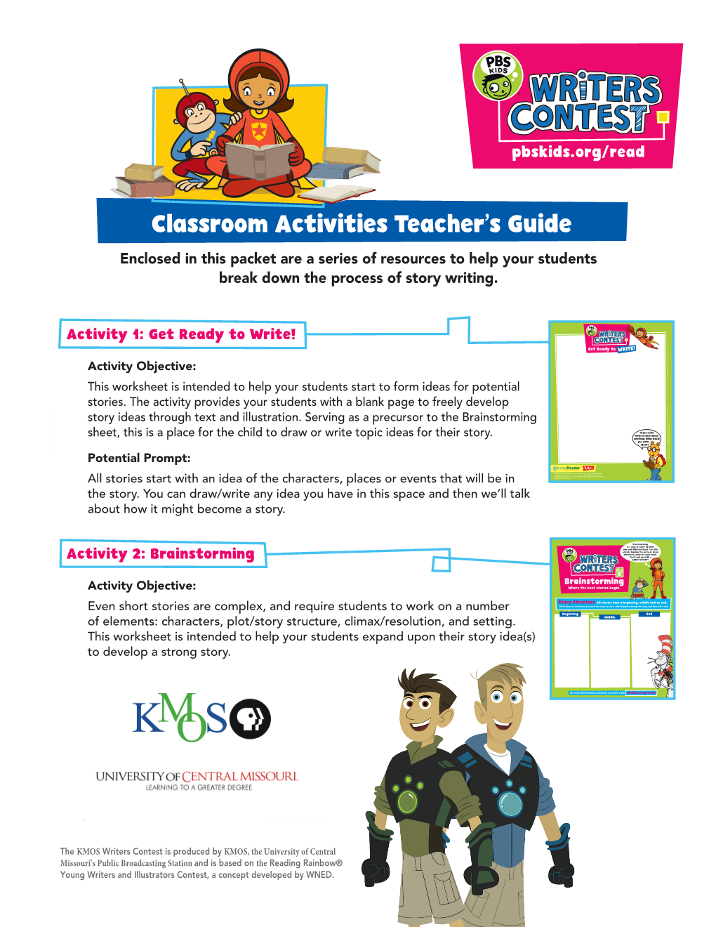 Classroom Activities Teacher's Guide