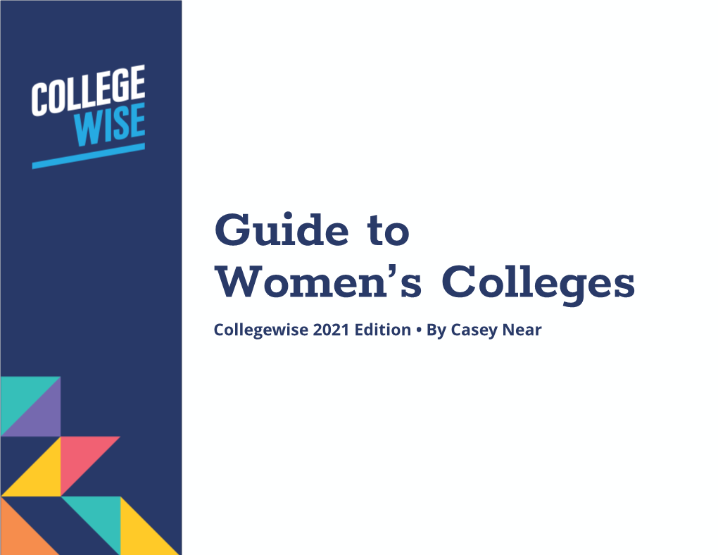 Guide to Women's Colleges