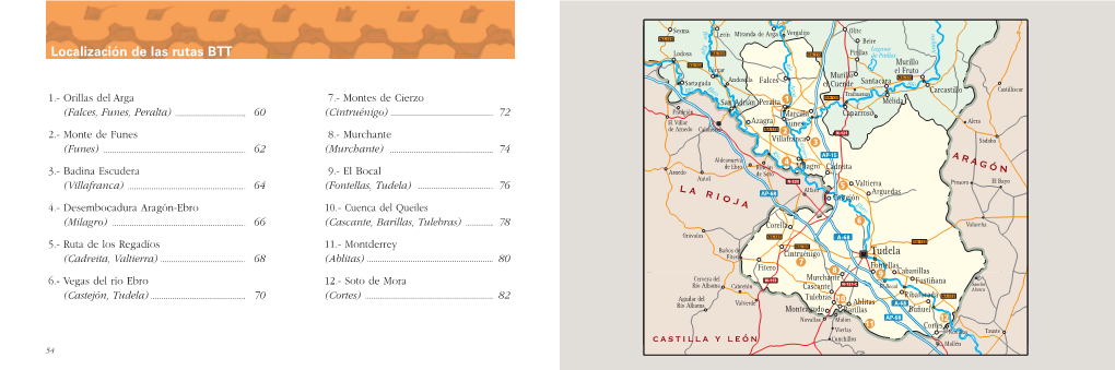 Localización De Las Rutas BTT