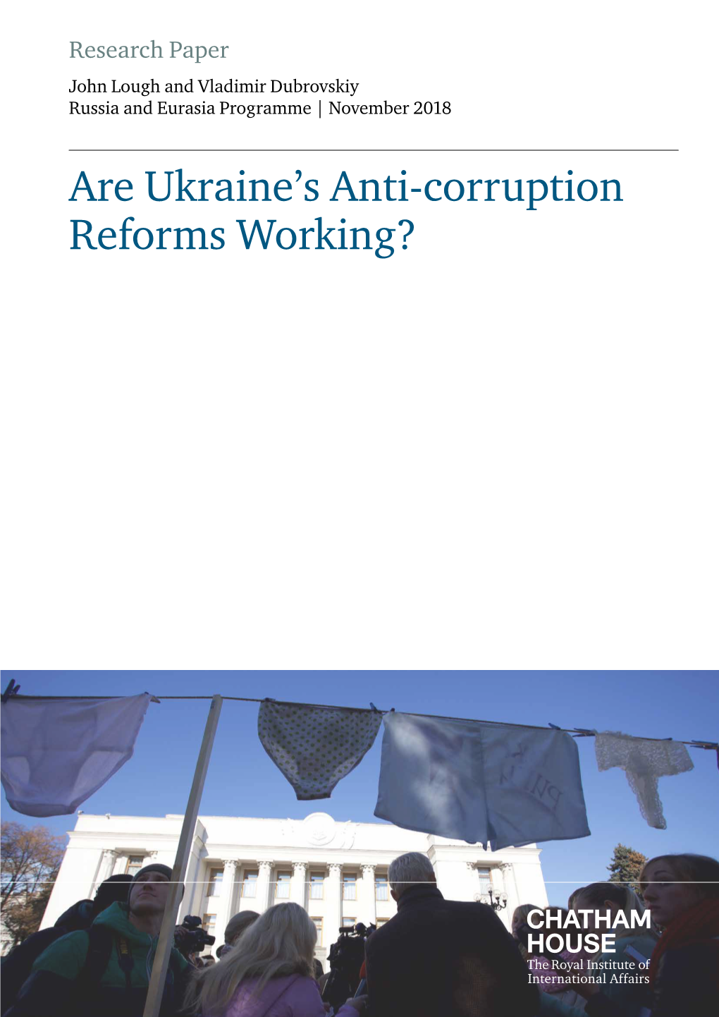 Are Ukraine's Anti-Corruption Reforms Working?