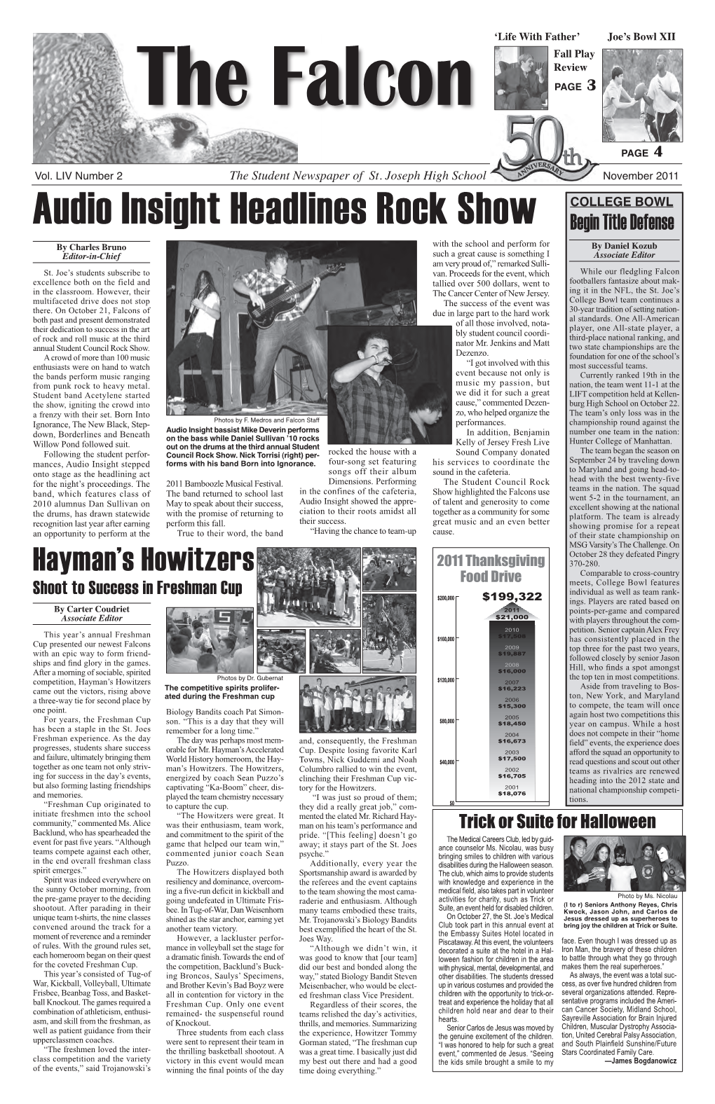 Audio Insight Headlines Rock Show Begin Title Defense