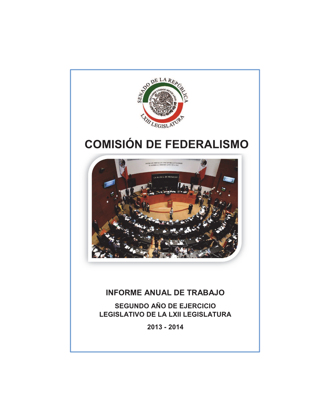 Comisión De Federalismo