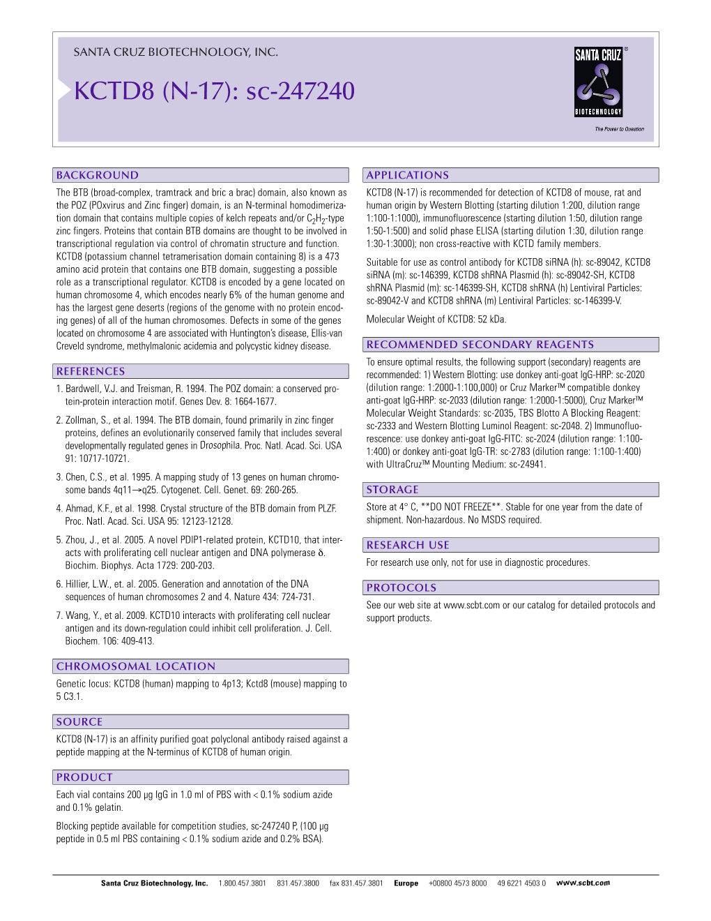 Datasheet Blank Template