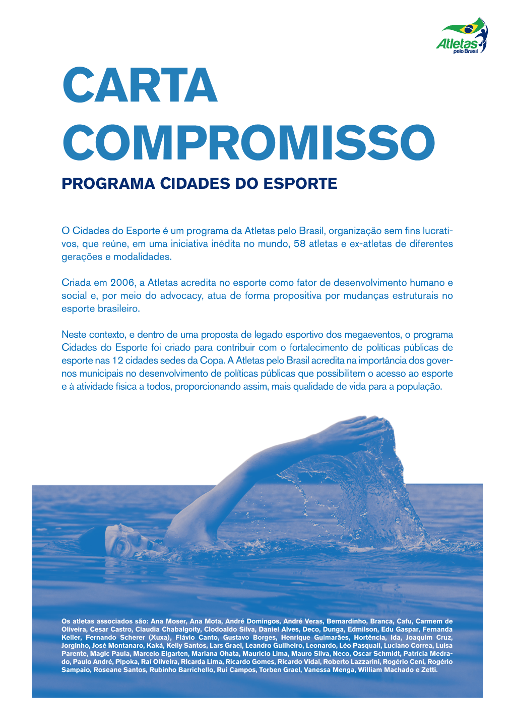 Carta Compromisso Programa Cidades Do Esporte