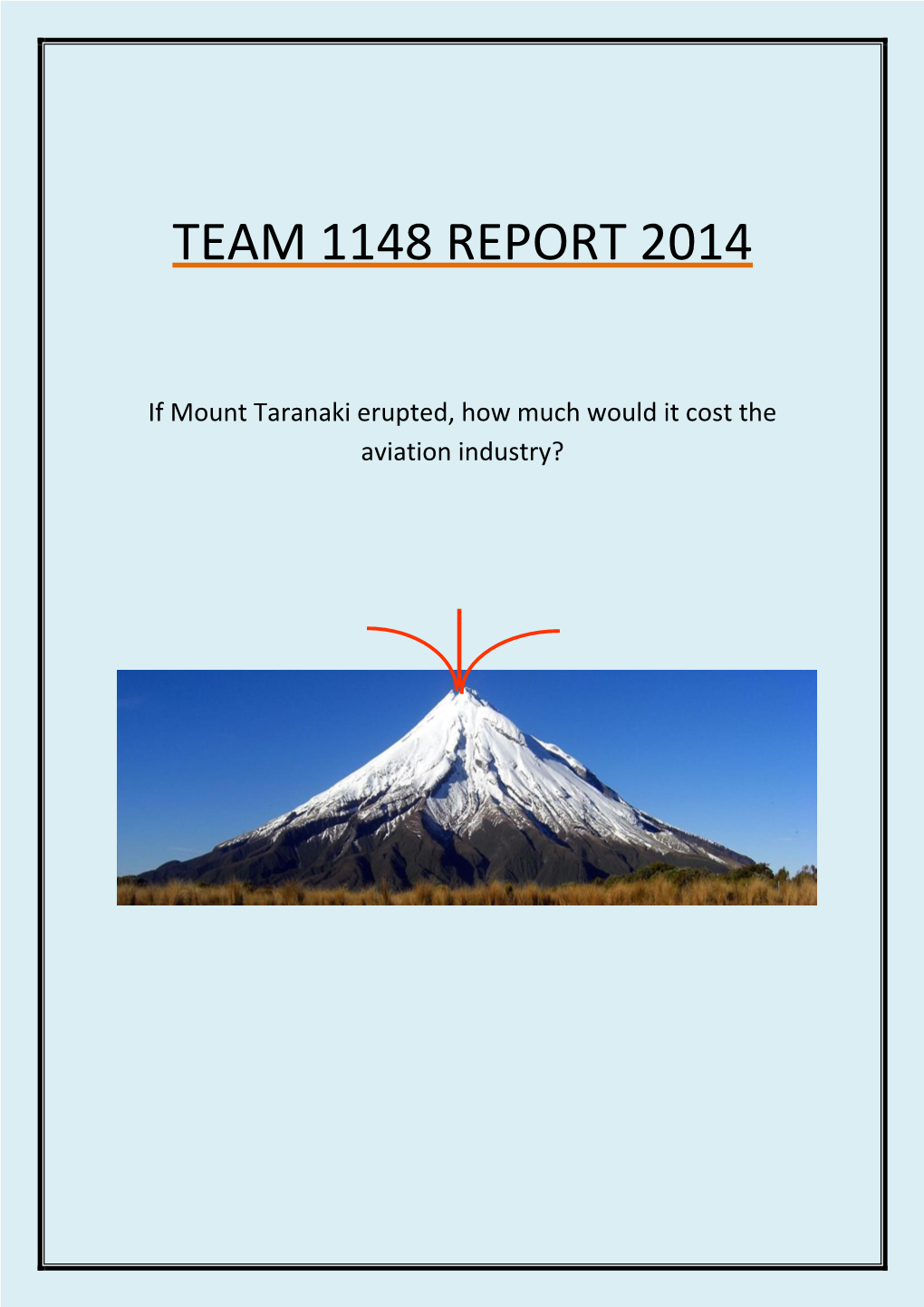 Team 1148 Report 2014