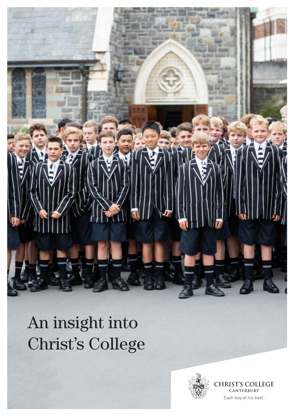 An Insight Into Christ's College an Insight Into Christ's College