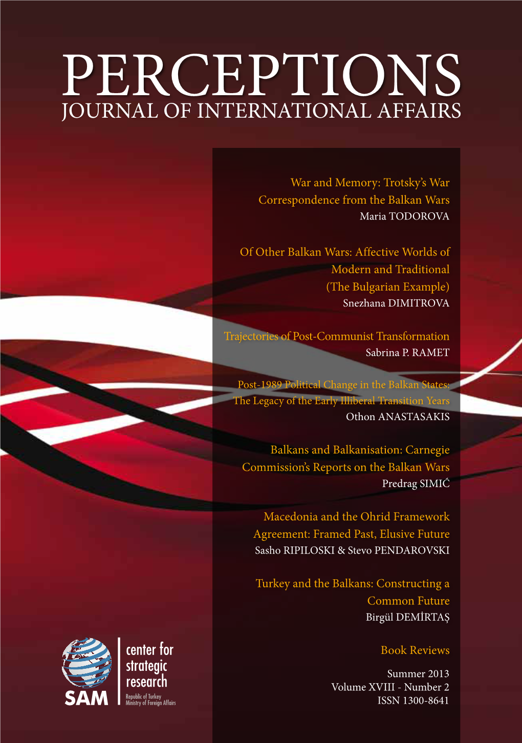 Perceptionsjournal of International Affairs