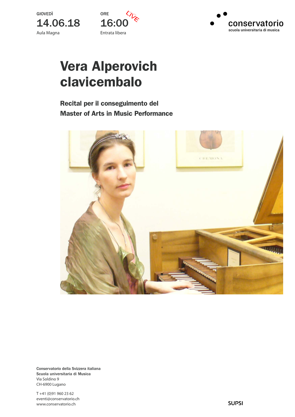 Vera Alperovich Clavicembalo