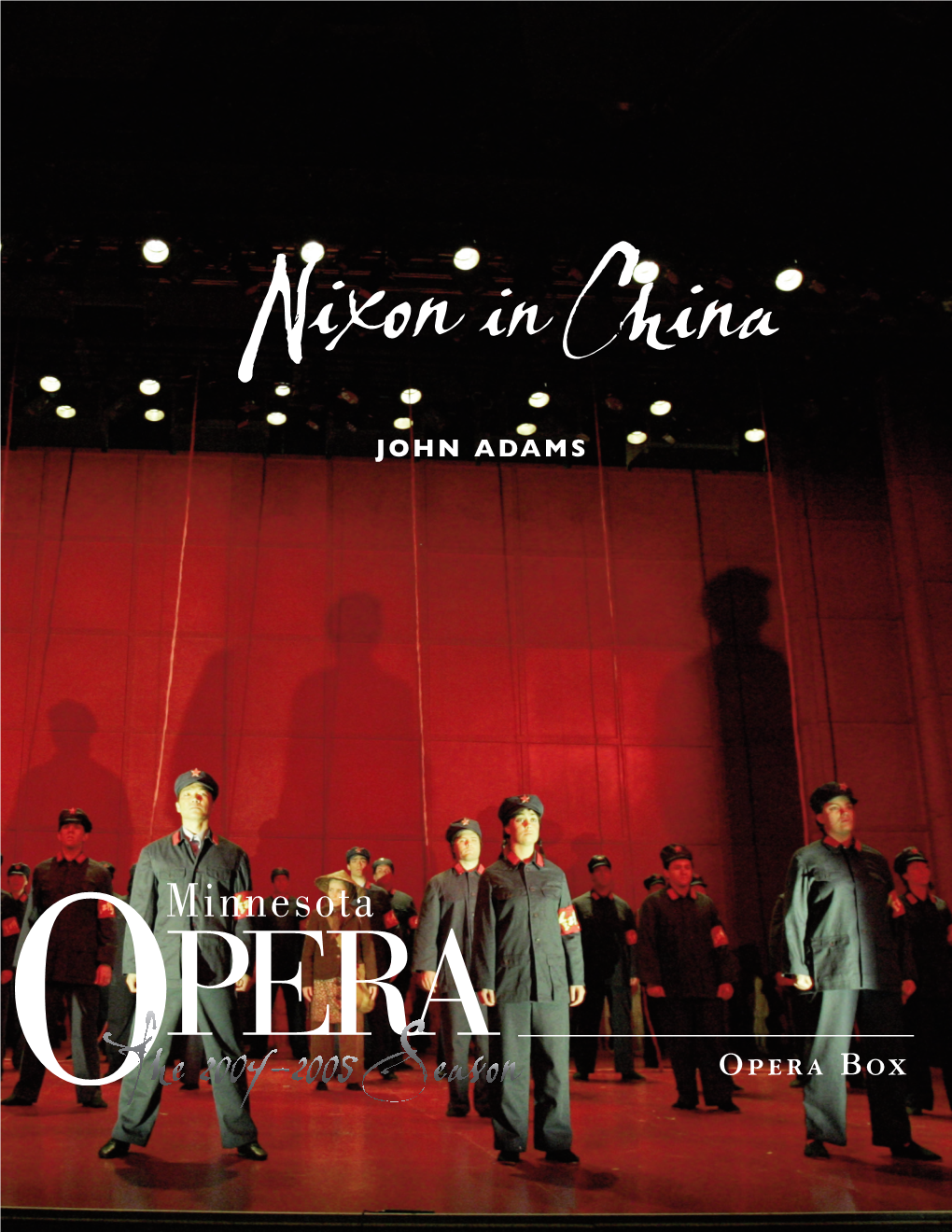 Nixon in China Opera Box Lesson Plan Title Page with Related Academic Standards
