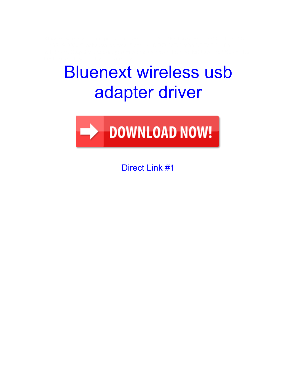 Bluenext Wireless Usb Adapter Driver