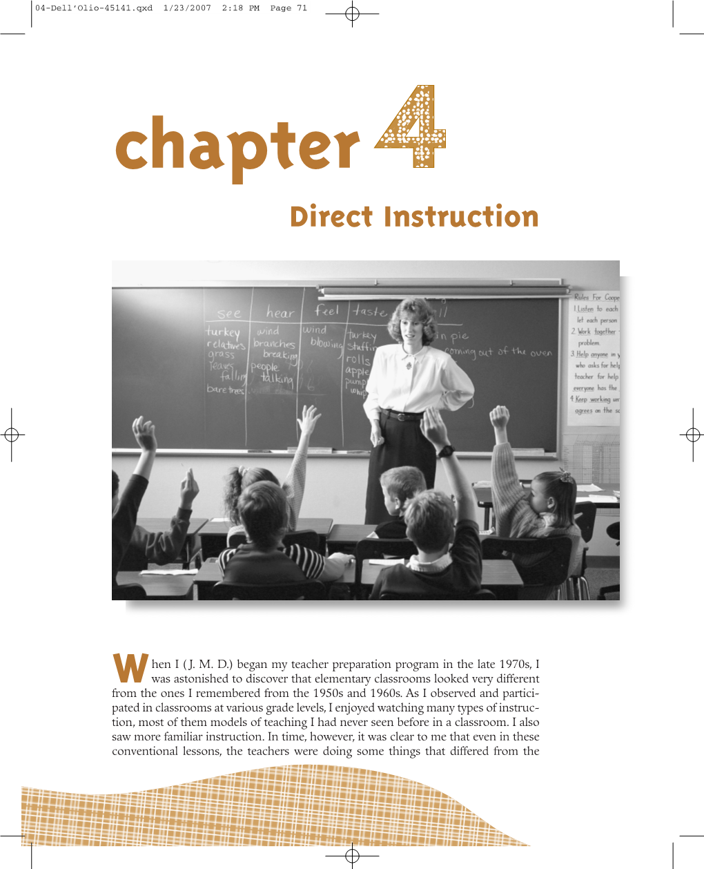 CHAPTER 4: Direct Instruction